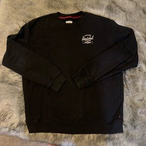 Mens Herschel Supply Co Brand Logo Sweatshirt